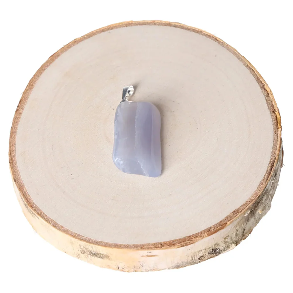 Chalcedony AA Tumbled Pendant 555623 P30 - Image 3