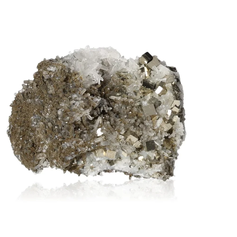 Pyrite with Quartz 048316 - Image 2