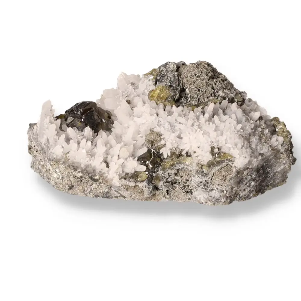 Sphalerite with Quartz and Pyrite 055727