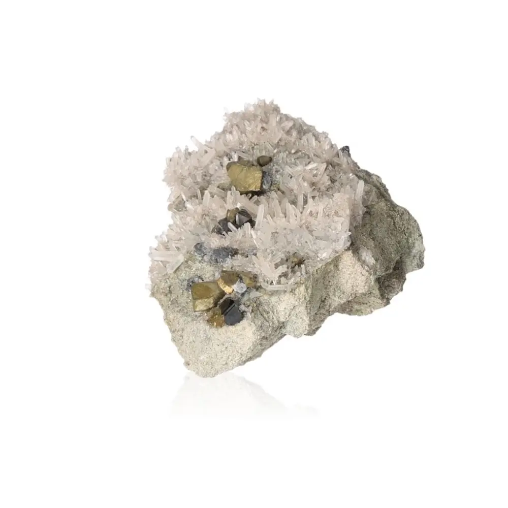 Chalcopyrite with Sphalerite, Galena and Quartz 061681 - Image 2