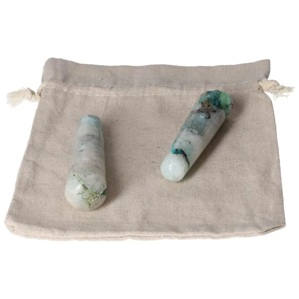Chrysocolla Wand 588201 - Image 11