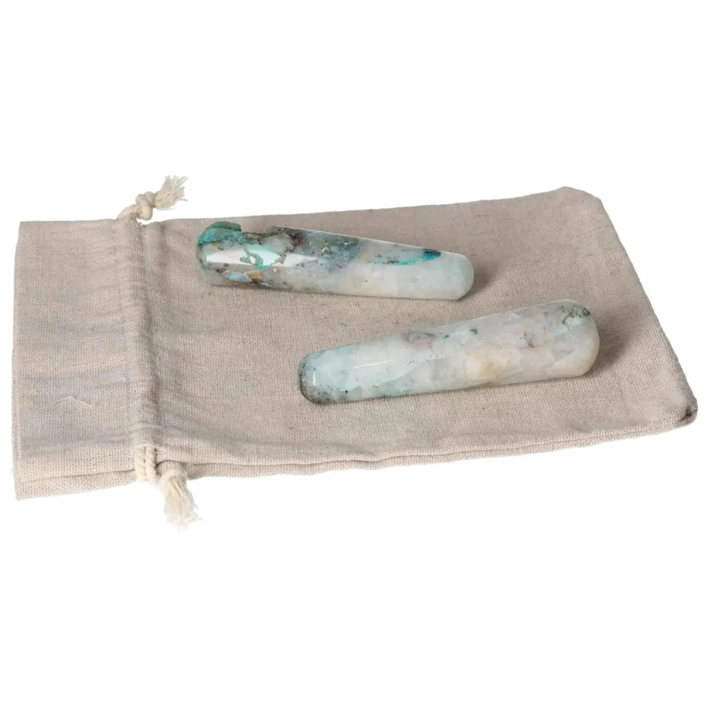 Chrysocolla Wand 588201 - Image 13