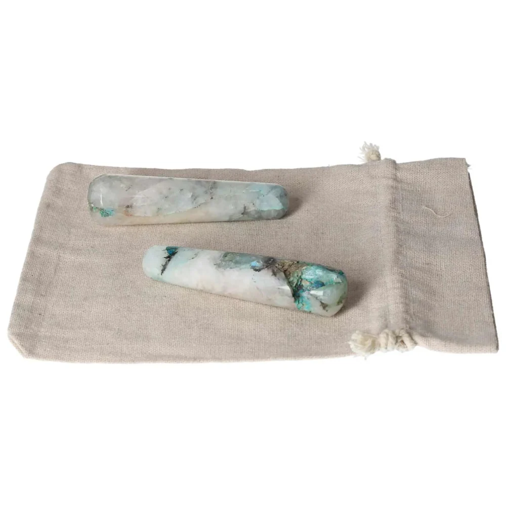 Chrysocolla Wand 588201 - Image 16