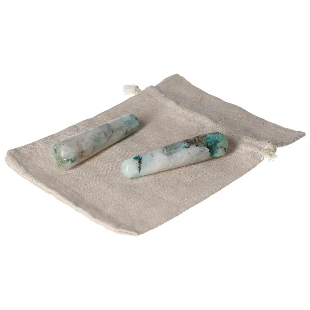Chrysocolla Wand 588201 - Image 2
