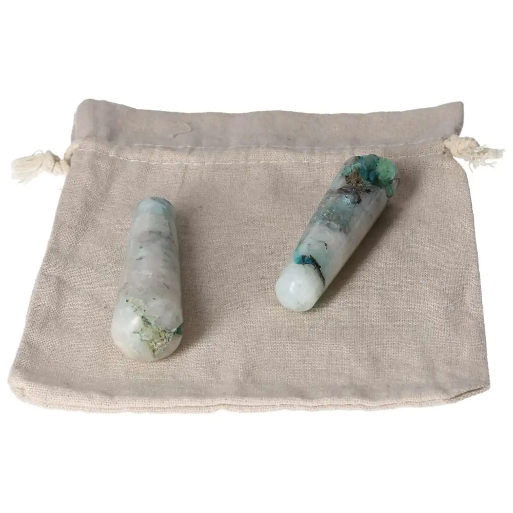 Chrysocolla Wand 588201 - Image 3