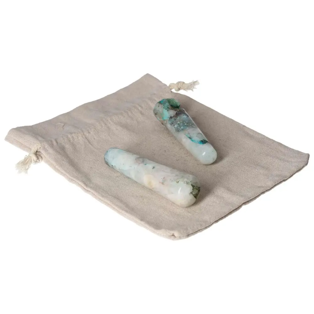 Chrysocolla Wand 588201 - Image 4