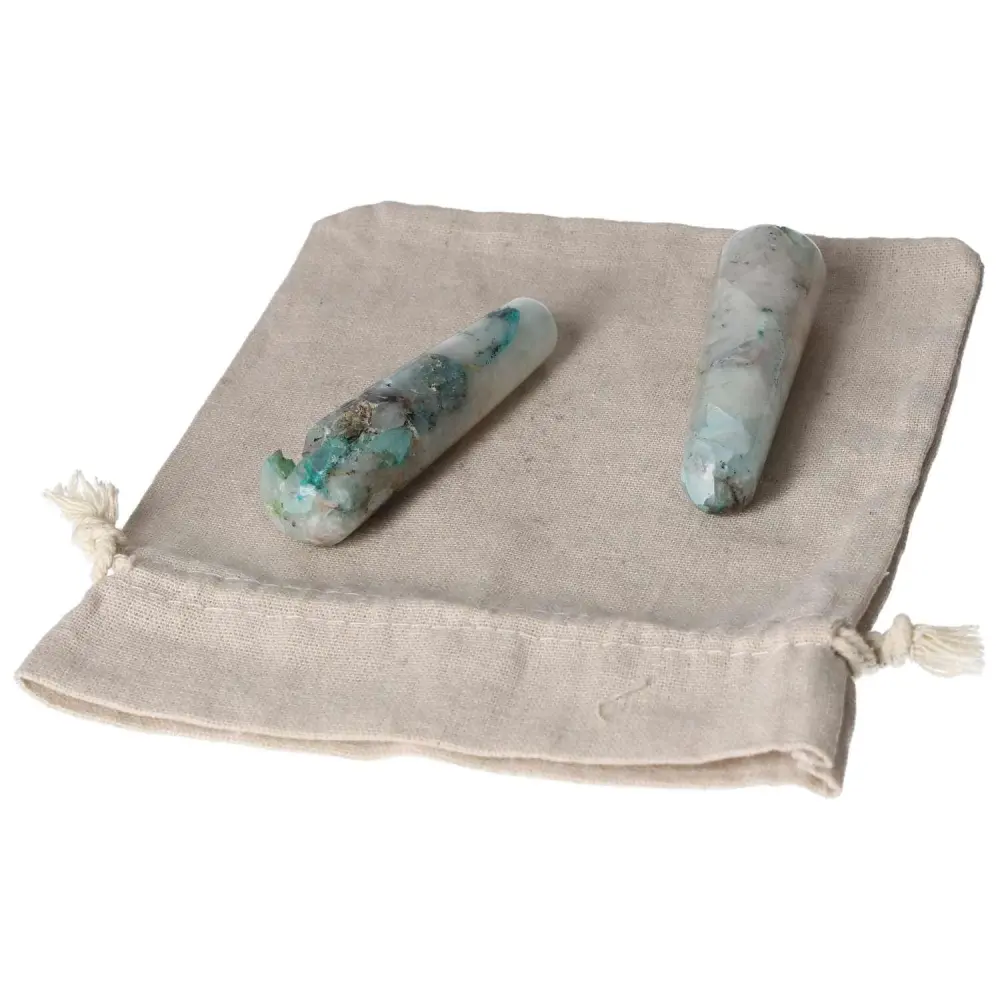 Chrysocolla Wand 588201 - Image 6