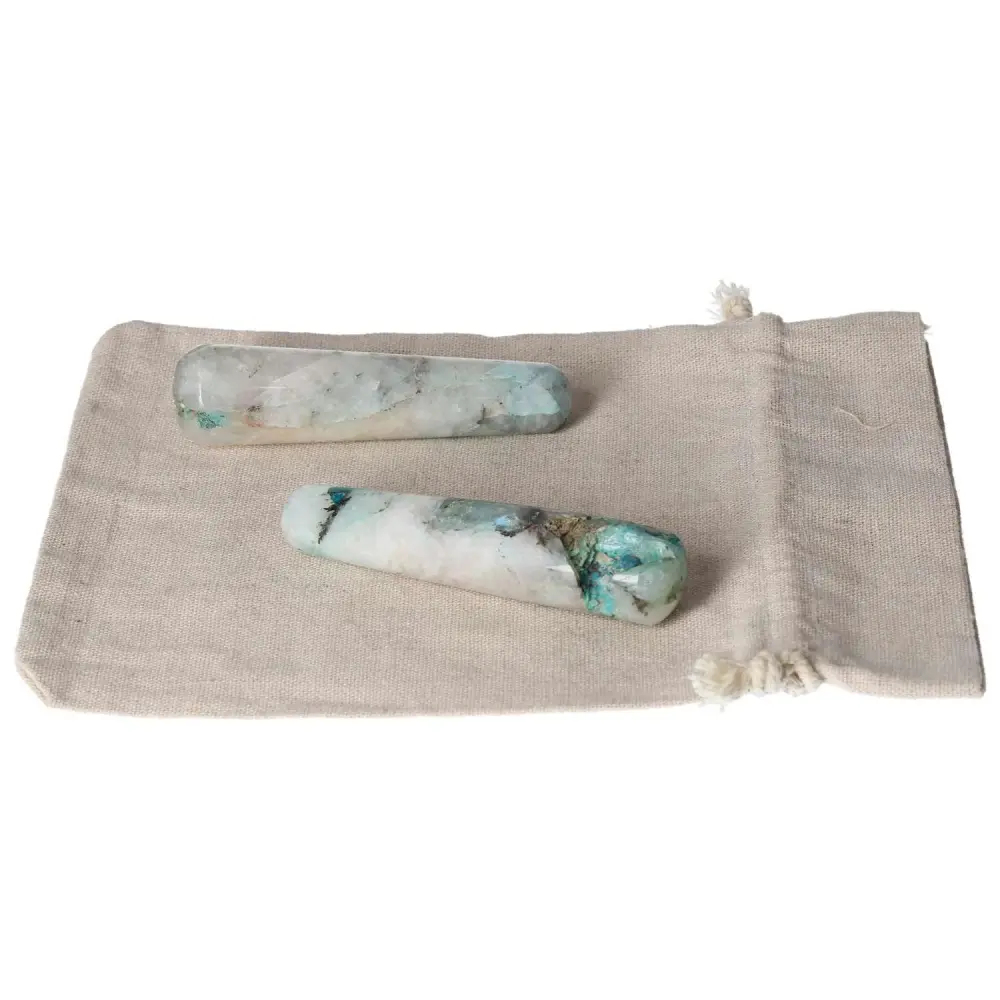 Chrysocolla Wand 588201 - Image 8