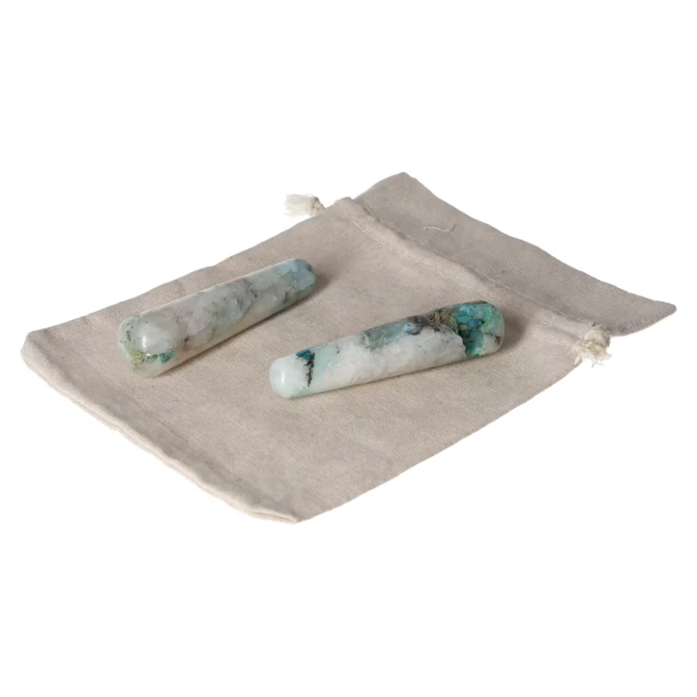 Chrysocolla Wand 588201 - Image 9