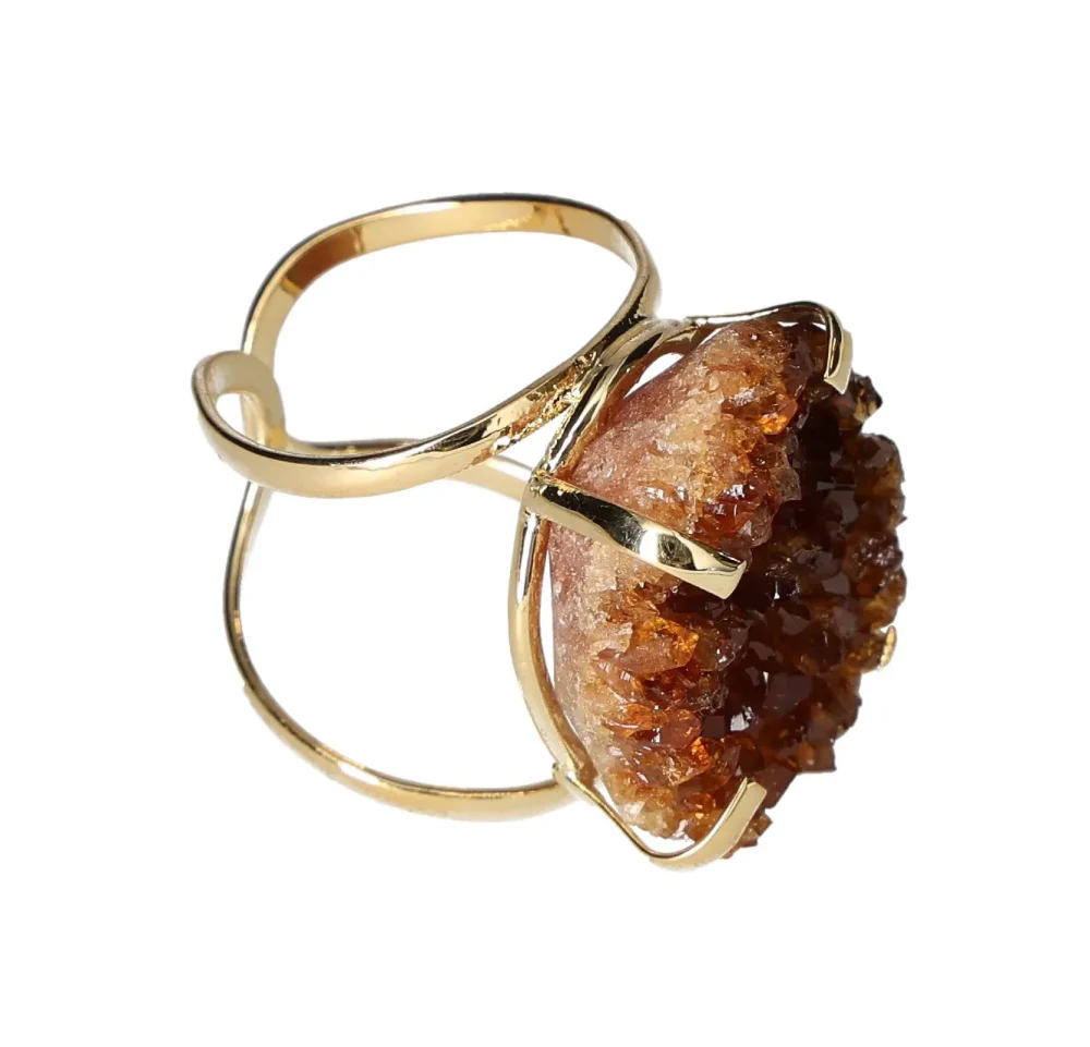 Citrine Ring Gold 633444 P30 - Image 3