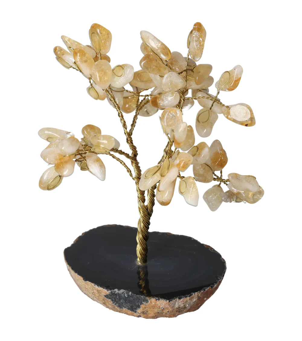 Citrine Tree Wire Agate Base 15 cm 636117 - Image 3