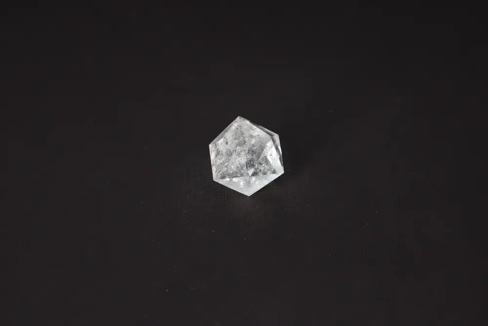 Clear Quartz Geometric Sphere 3 cm 585057