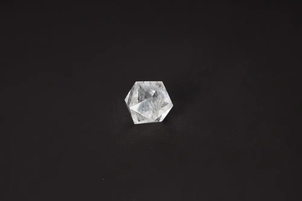 Clear Quartz Geometric Sphere 3 cm 585057 - Image 5