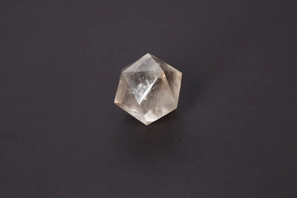 Lemurian Quartz Geometric Sphere 5 cm 585224 - Image 4