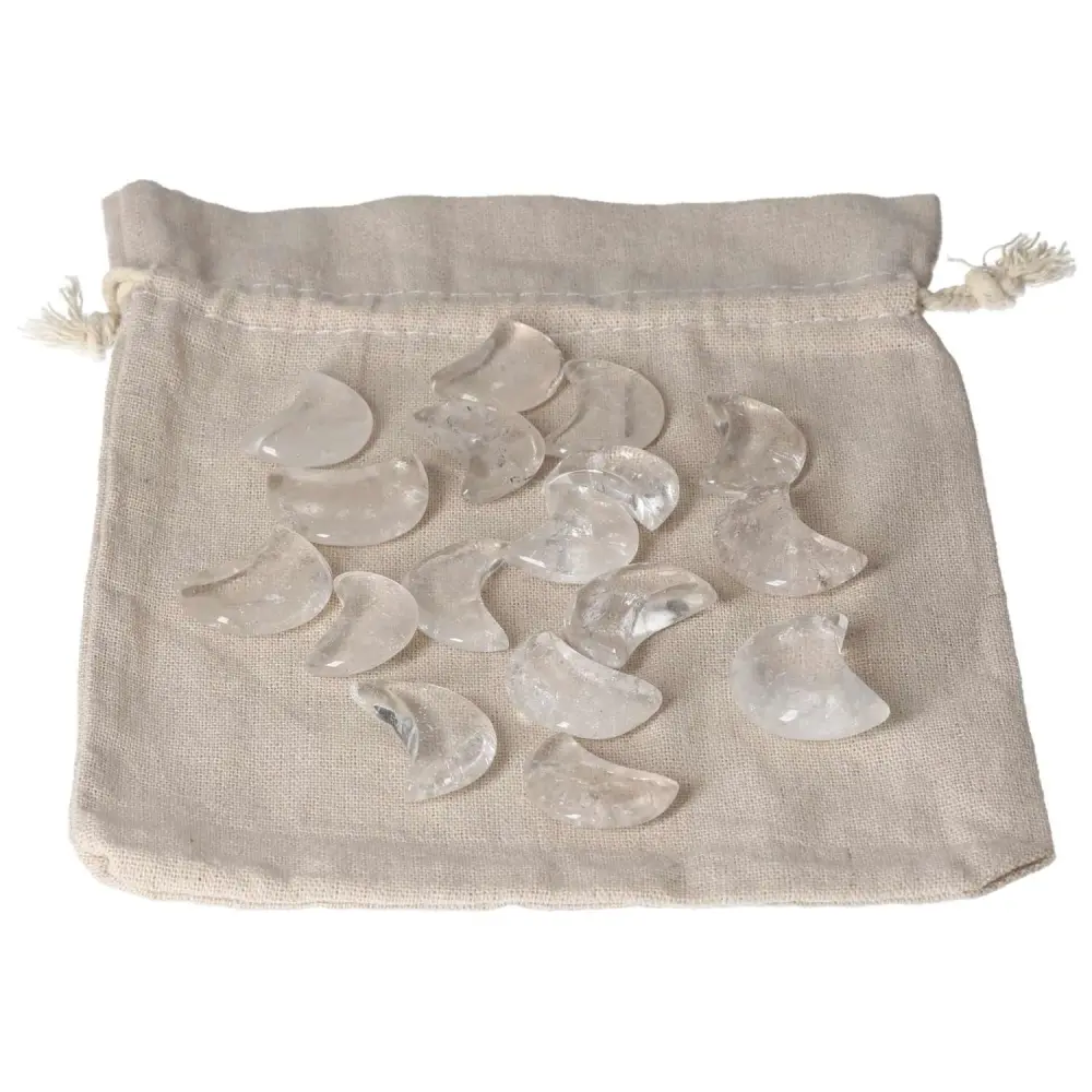 Clear Quartz Small Moon 585552 - Image 3