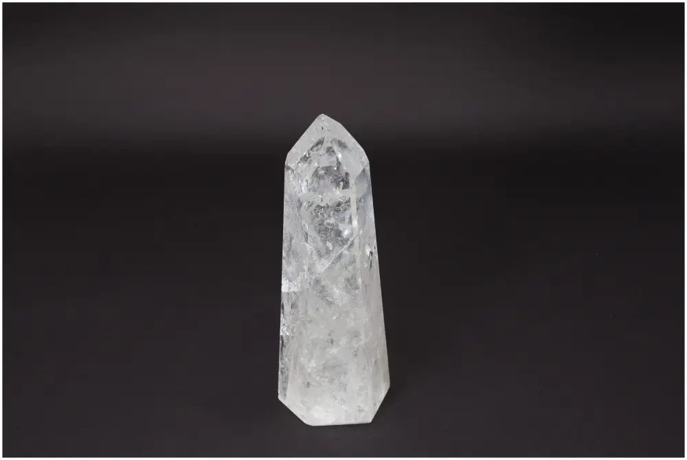 Lemurian Quartz Obelisk 582490 - Image 2