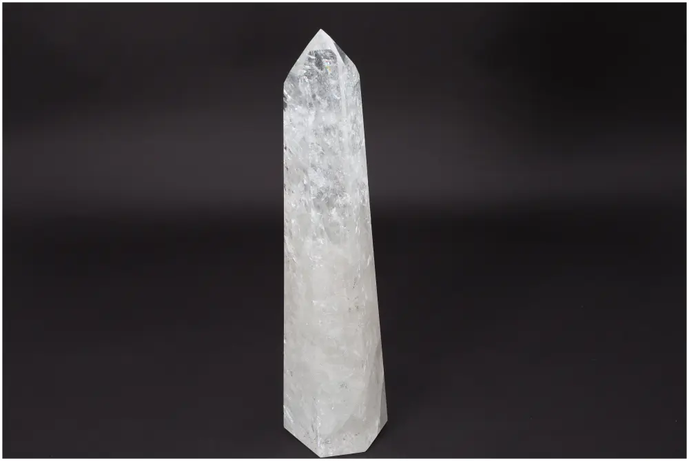 Lemurian Quartz Obelisk 582506 - Image 2