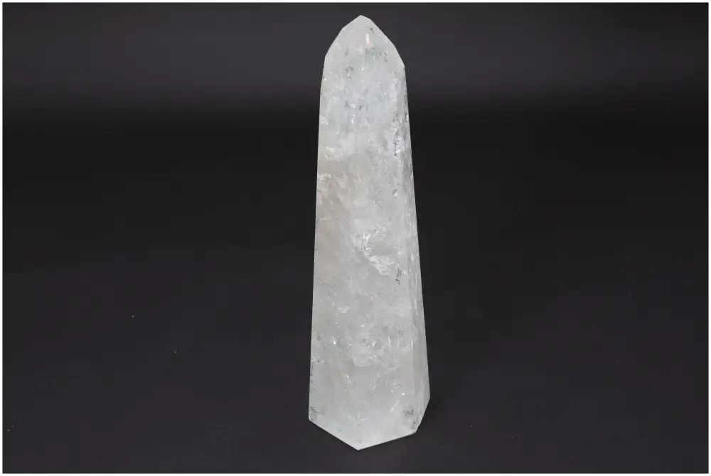 Lemurian Quartz Obelisk 581622 - Image 2