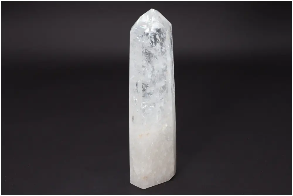 Lemurian Quartz Obelisk 581660 - Image 4