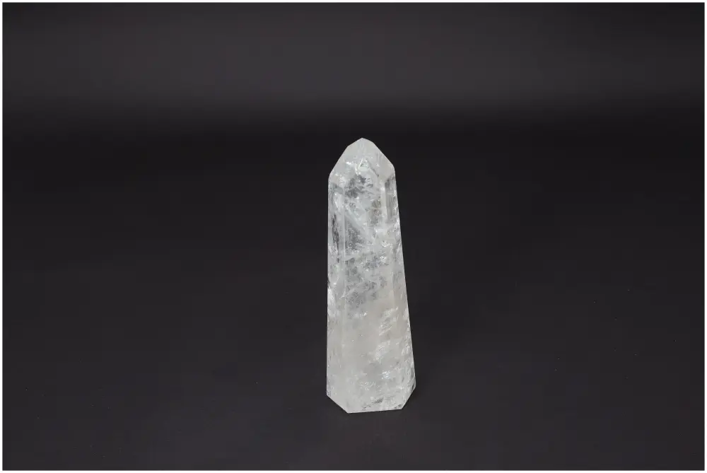 Lemurian Quartz Obelisk 581806 - Image 4