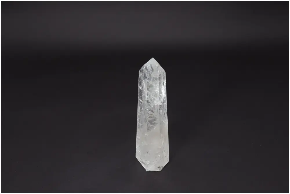 Lemurian Quartz Obelisk 581806 - Image 5