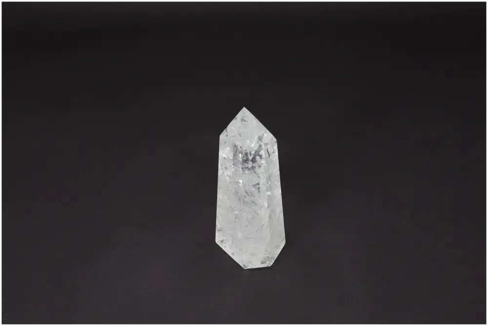 Lemurian Quartz Obelisk 582223 - Image 4