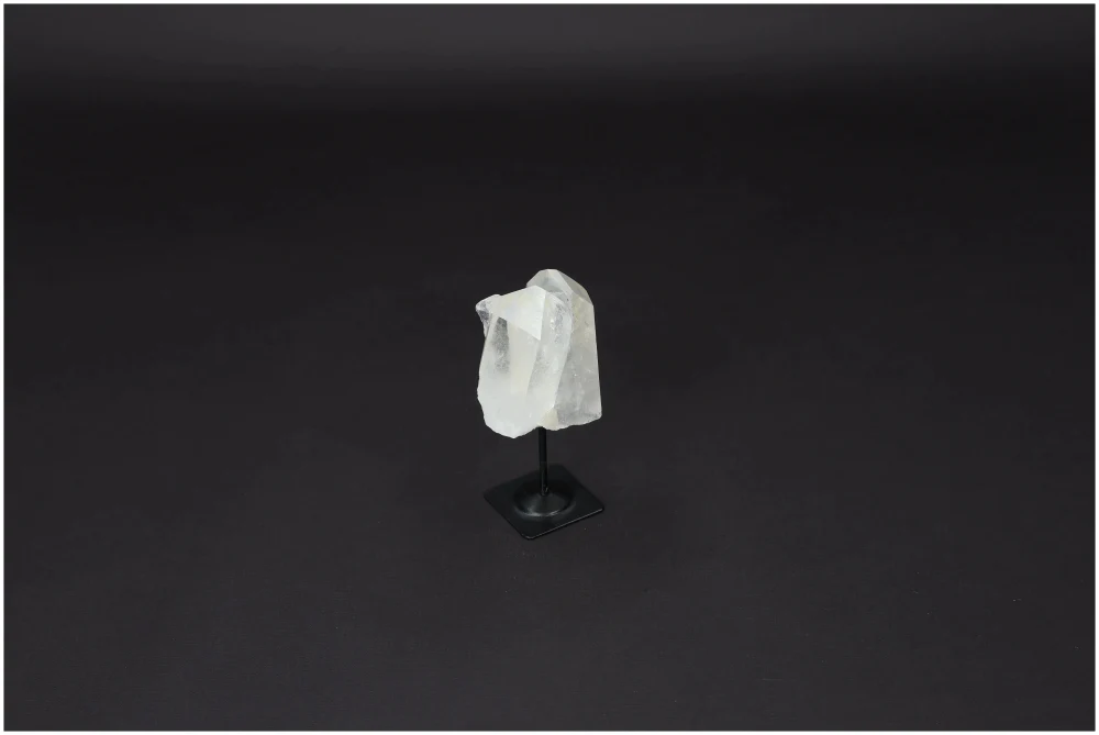 Lemurian Quartz On Metal Stand 580465 - Image 10
