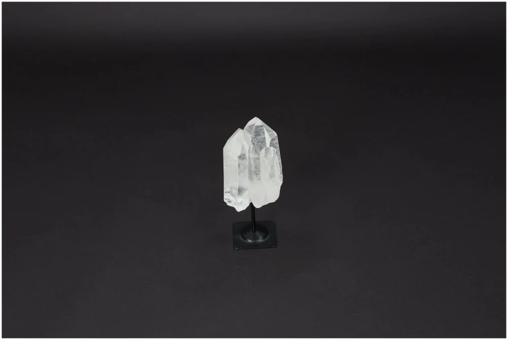 Lemurian Quartz On Metal Stand 580465 - Image 6