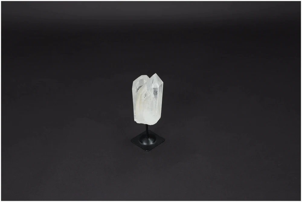 Lemurian Quartz On Metal Stand 580465 - Image 7