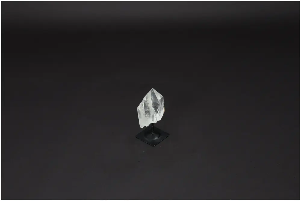 Lemurian Quartz On Metal Stand 580489 - Image 4