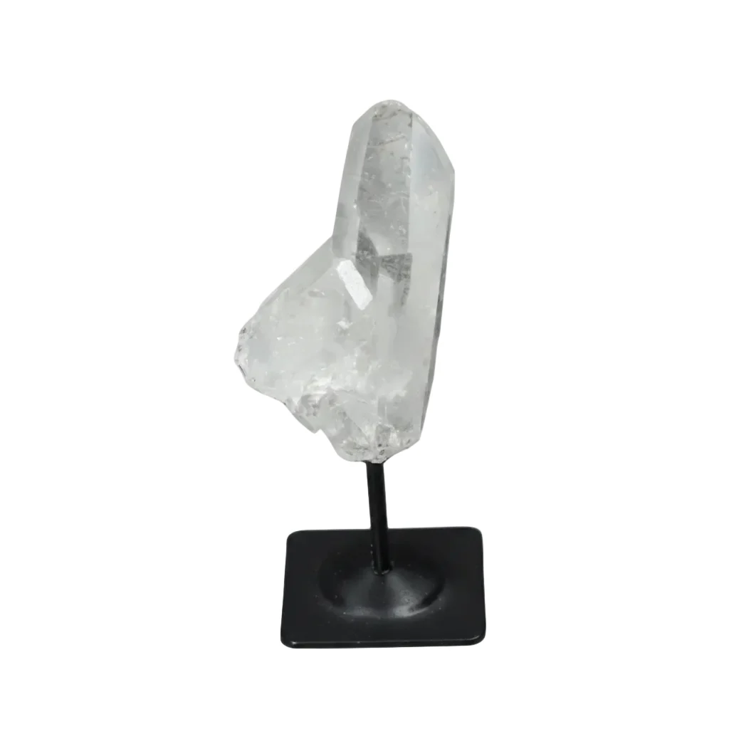 Lemurian Quartz On Metal Stand 580694