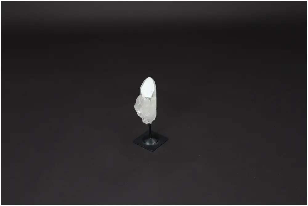 Lemurian Quartz On Metal Stand 580694 - Image 3