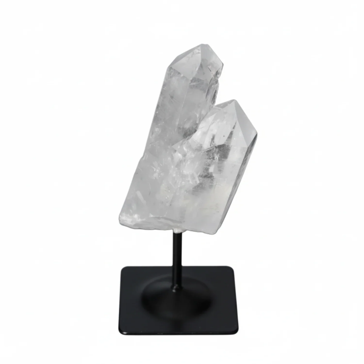 Lemurian Quartz On Metal Stand 580786