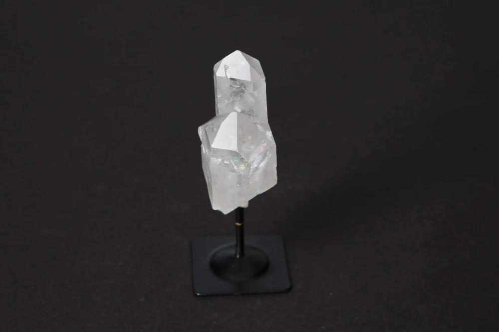 Lemurian Quartz On Metal Stand 580786 - Image 7