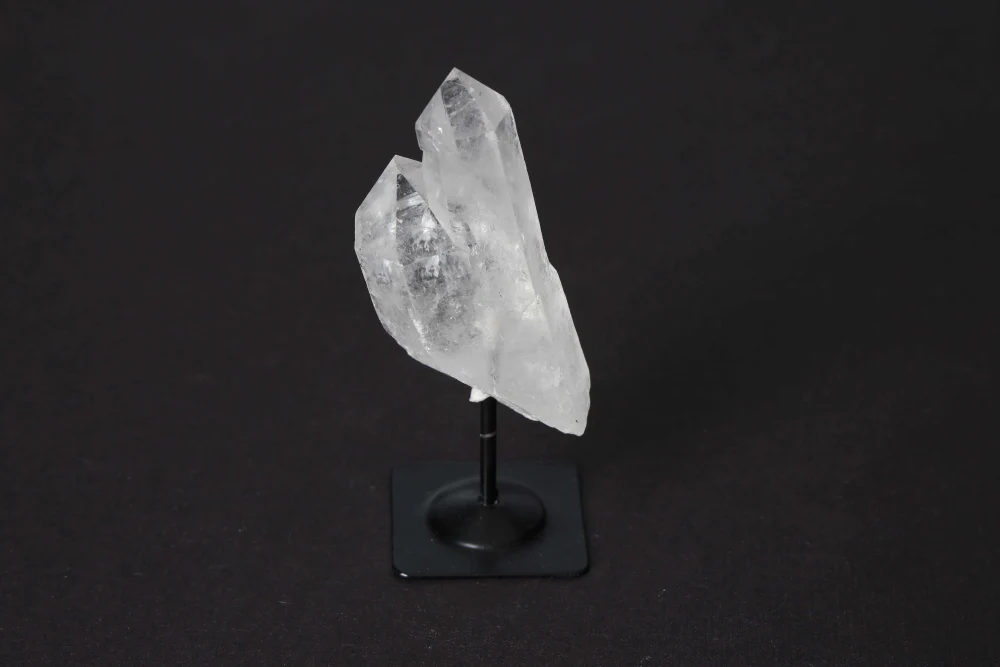 Lemurian Quartz On Metal Stand 580786 - Image 8