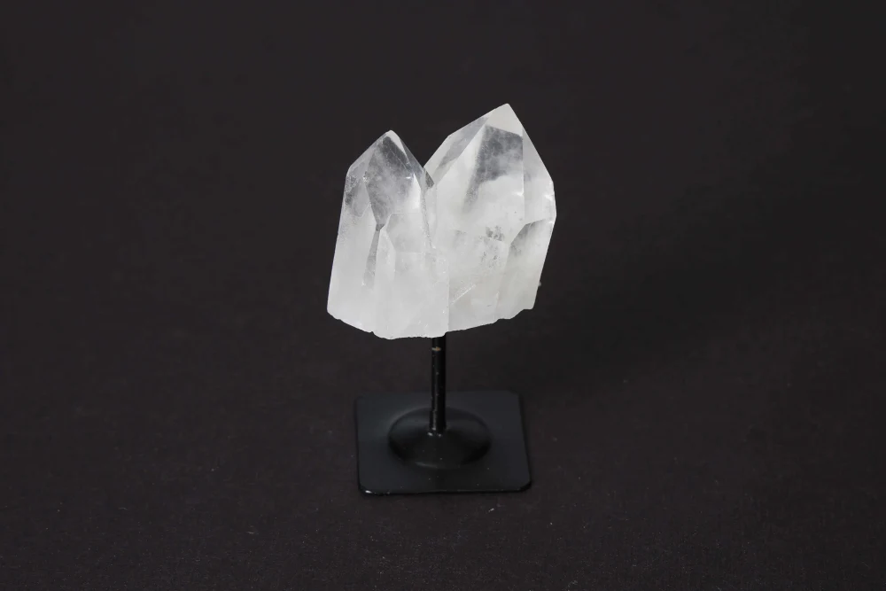 Lemurian Quartz On Metal Stand 580793 - Image 8