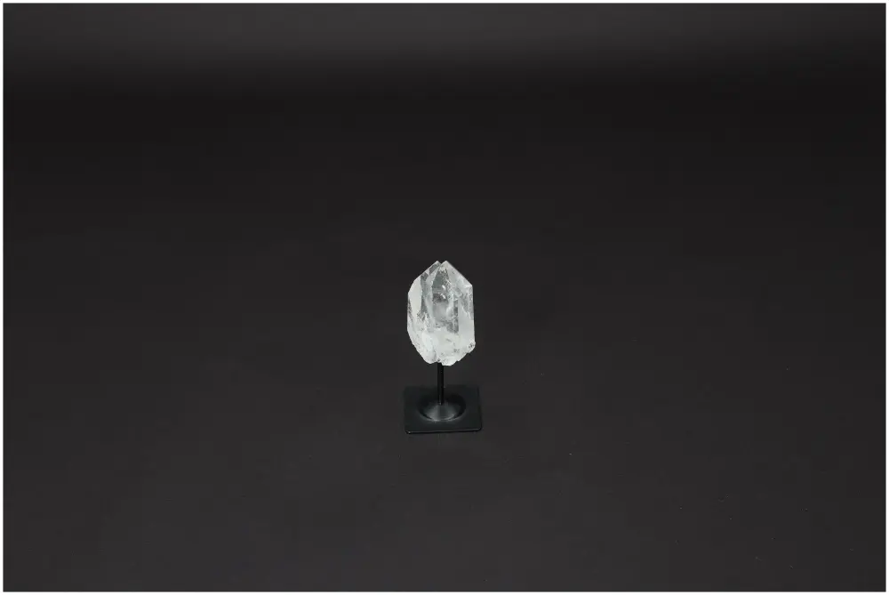 Lemurian Quartz On Metal Stand 580823 - Image 2