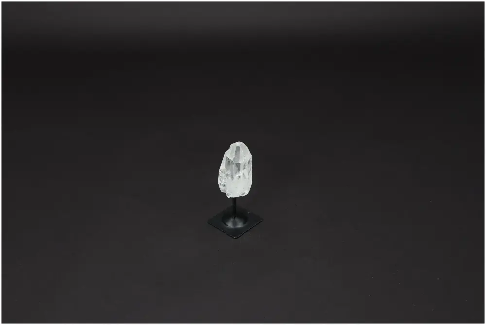Lemurian Quartz On Metal Stand 580823 - Image 3