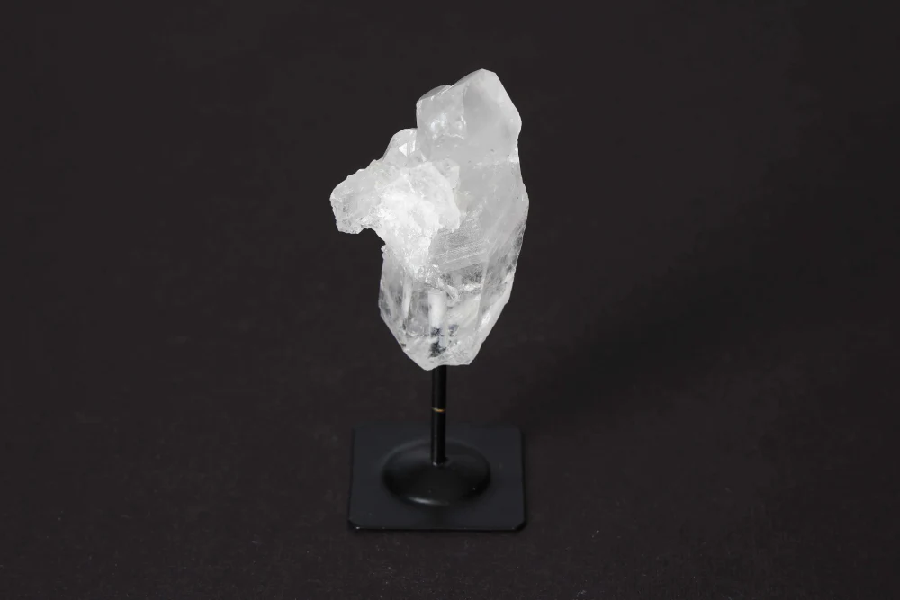 Lemurian Quartz On Metal Stand 580878 - Image 14