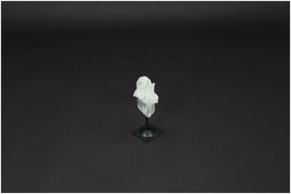 Lemurian Quartz On Metal Stand 580878 - Image 4