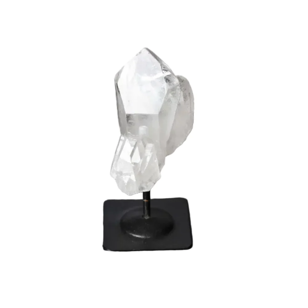 Lemurian Quartz On Metal Stand 580908