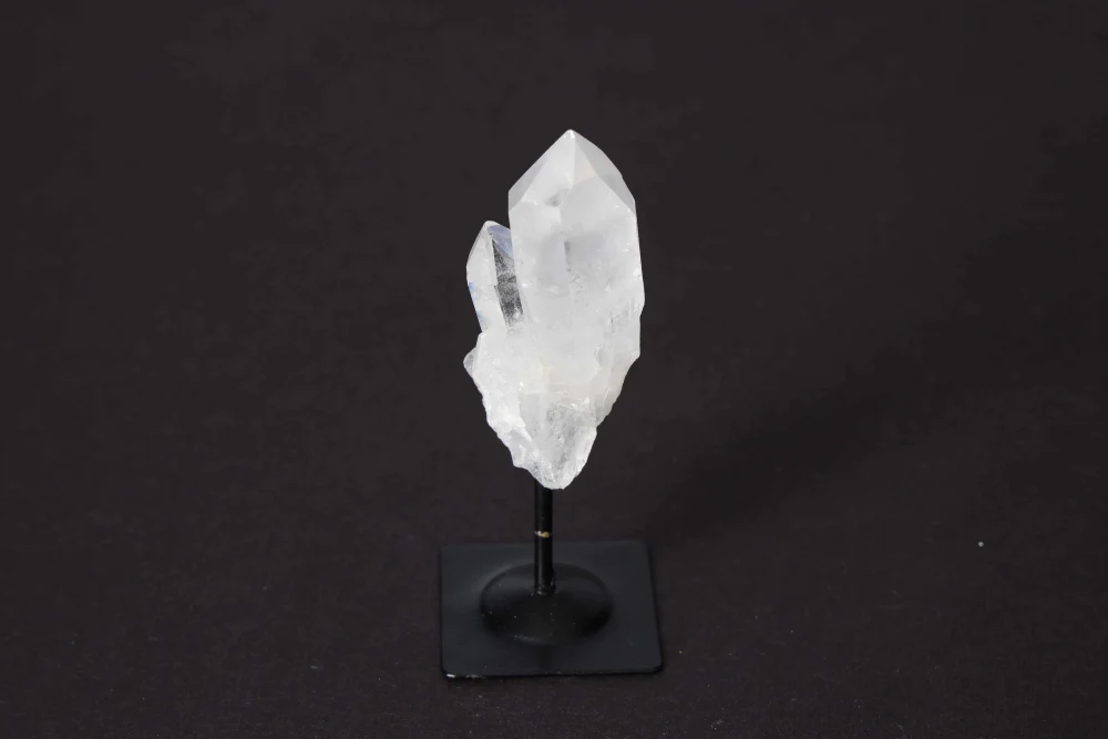 Lemurian Quartz On Metal Stand 580915 - Image 6