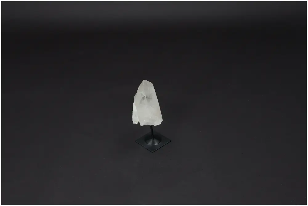Lemurian Quartz On Metal Stand 580984 - Image 4