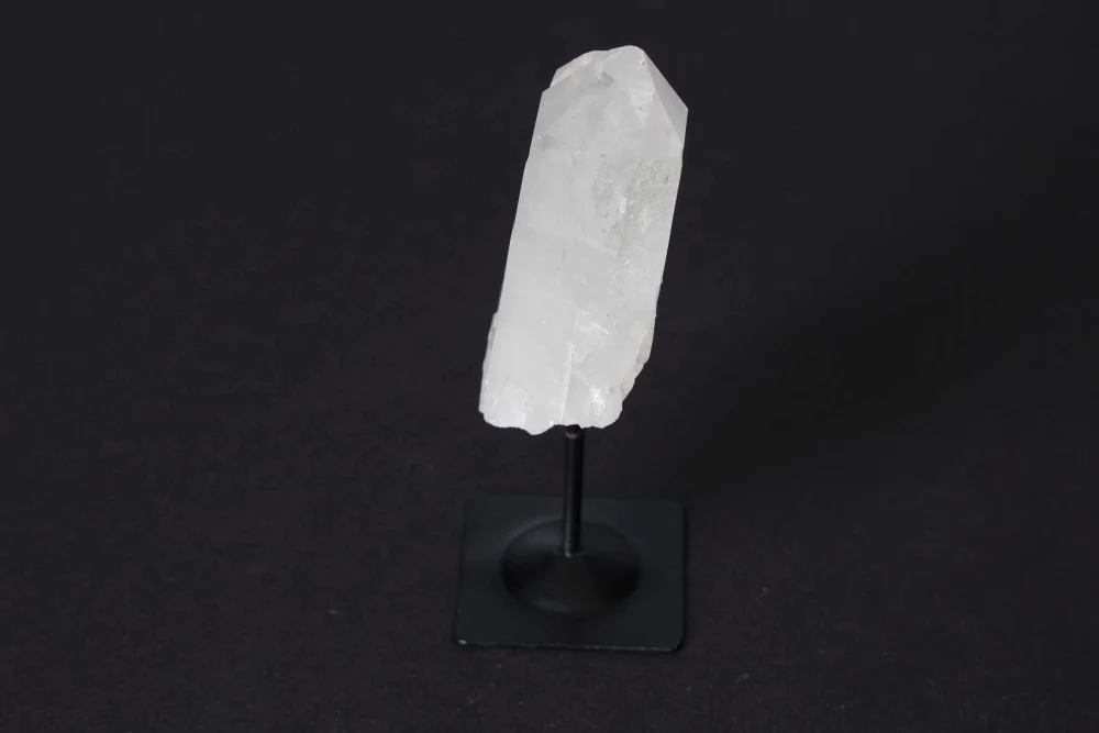 Lemurian Quartz On Metal Stand 580984 - Image 7