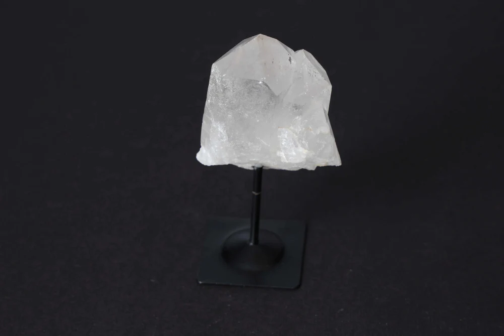 Lemurian Quartz On Metal Stand 580984 - Image 8
