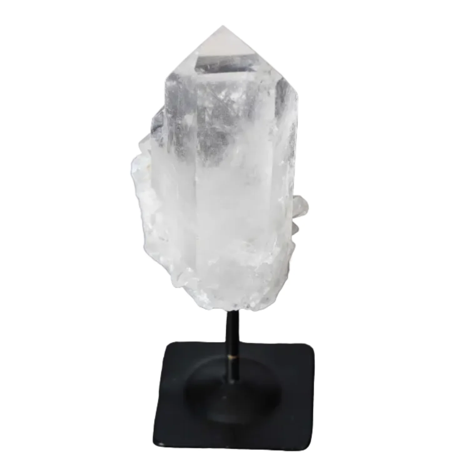 Lemurian Quartz On Metal Stand 581028