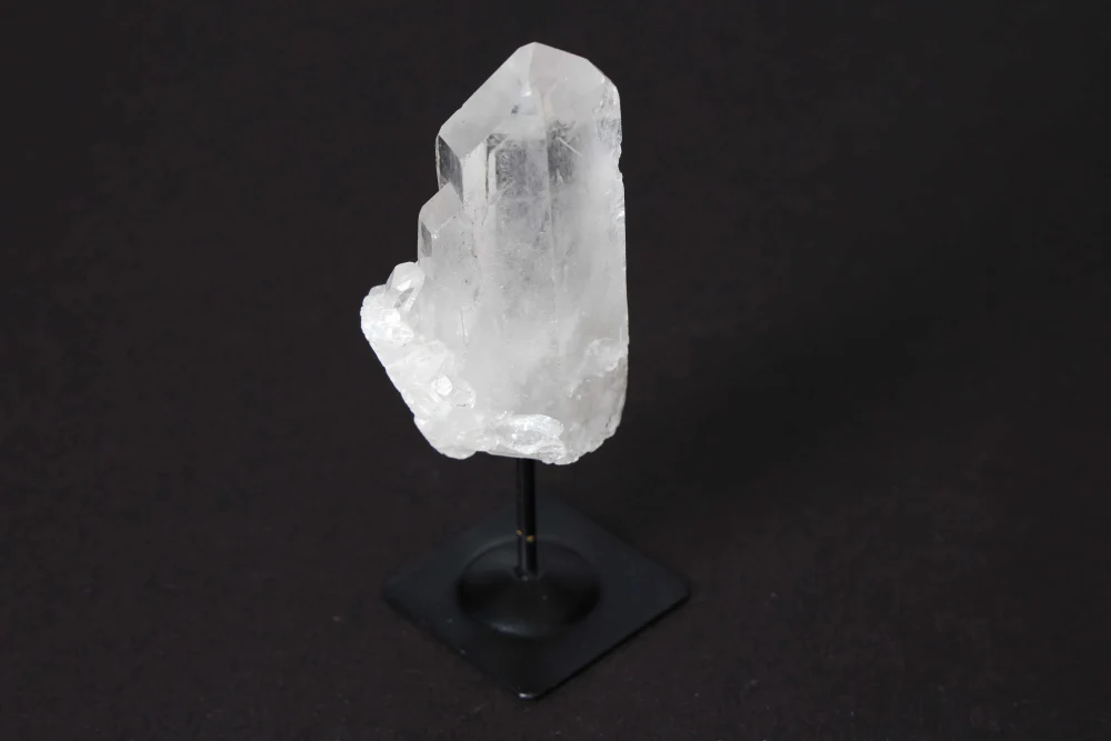 Lemurian Quartz On Metal Stand 581028 - Image 10