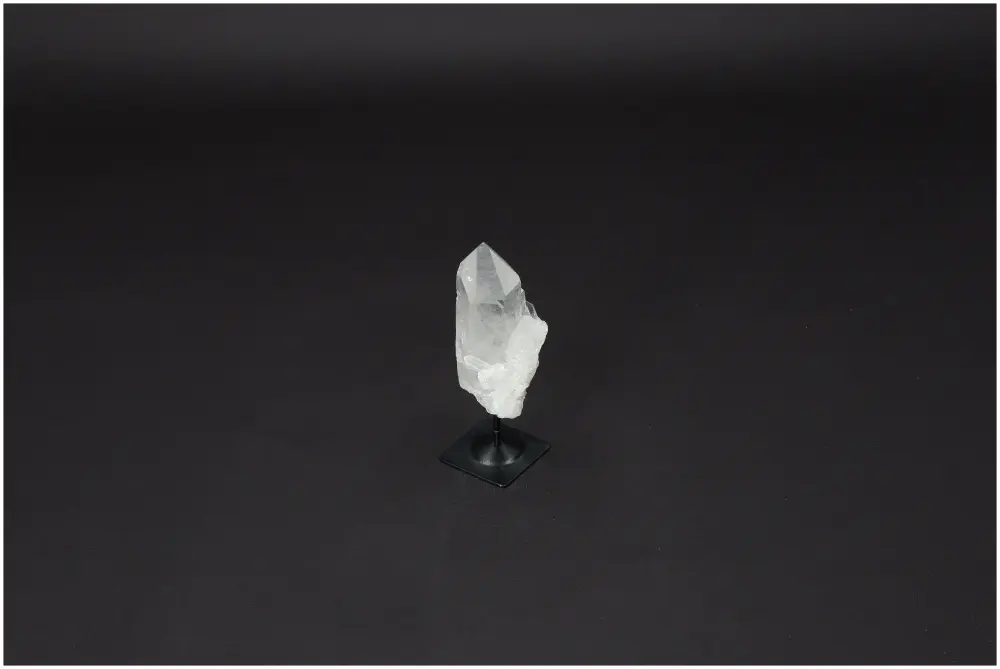 Lemurian Quartz On Metal Stand 581028 - Image 4