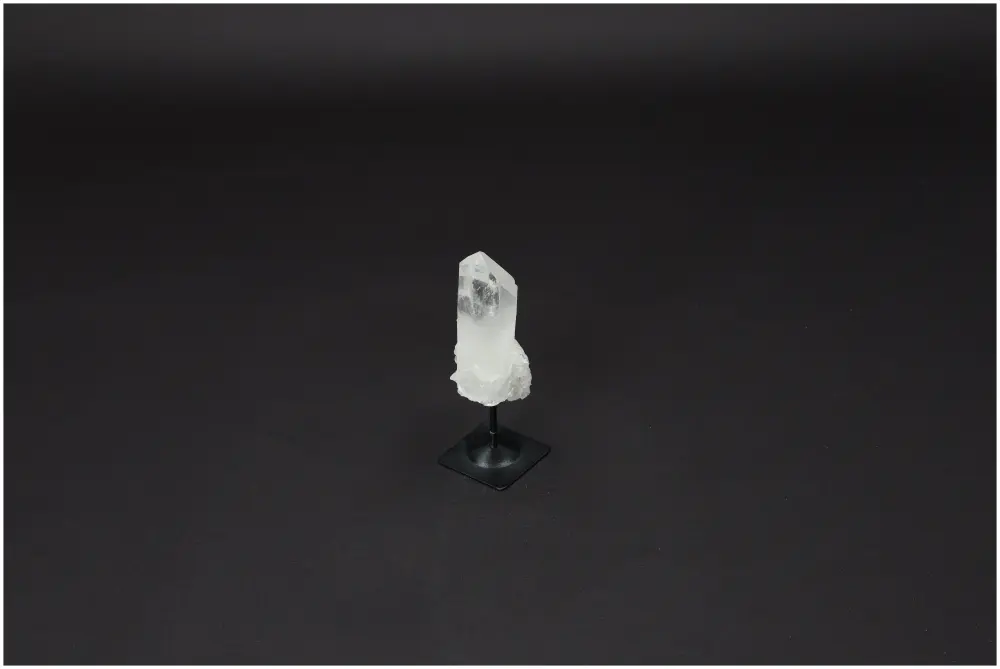Lemurian Quartz On Metal Stand 581028 - Image 5