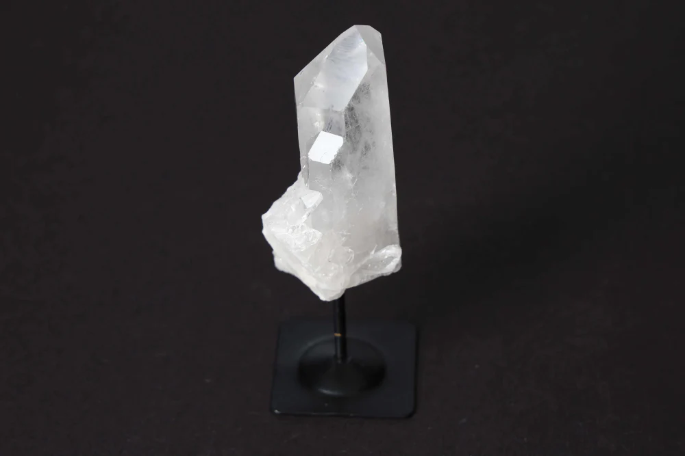Lemurian Quartz On Metal Stand 581028 - Image 7